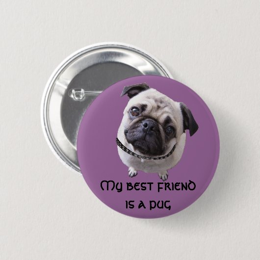 Button "Mops" (Vorne & Hinten)