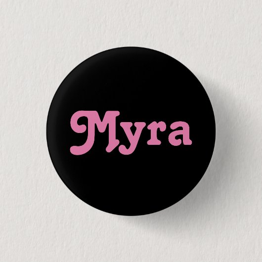Button Myra (Vorderseite)
