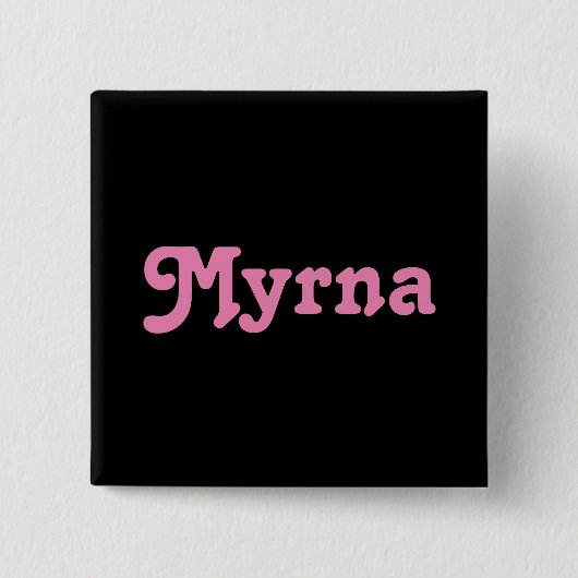 Button Myrna (Vorderseite)