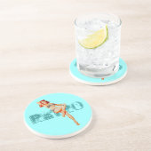 Button nach oben getränkeuntersetzer (Seite)