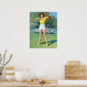 Button nach oben poster (Küche)