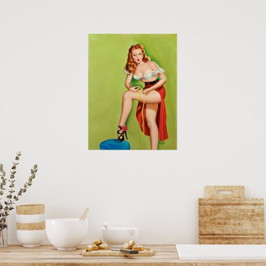 Button nach oben poster (Küche)