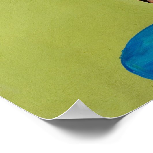 Button nach oben poster (Ecke)