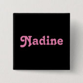 Button Nadine (Vorderseite)