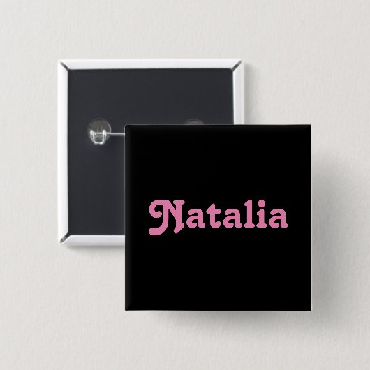 Button Natalia (Vorne & Hinten)