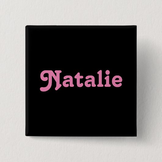 Button Natalie (Vorderseite)