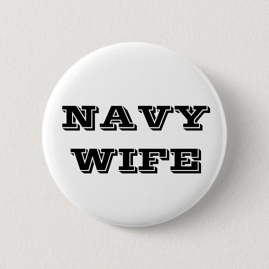 Button Navy-Ehefrau (Vorderseite)