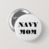 Button Navy-Mama (Vorne & Hinten)