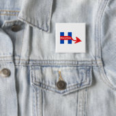 Button Never Hillary (Beispiel)