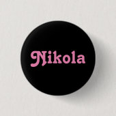 Button Nikola (Vorderseite)