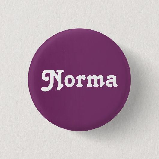Button Norma (Vorderseite)