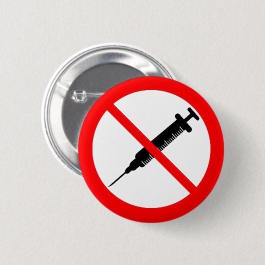 BUTTON "NOT VAXXED" (Vorne & Hinten)