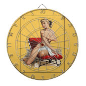 Button-oben Dartscheibe (vorne)