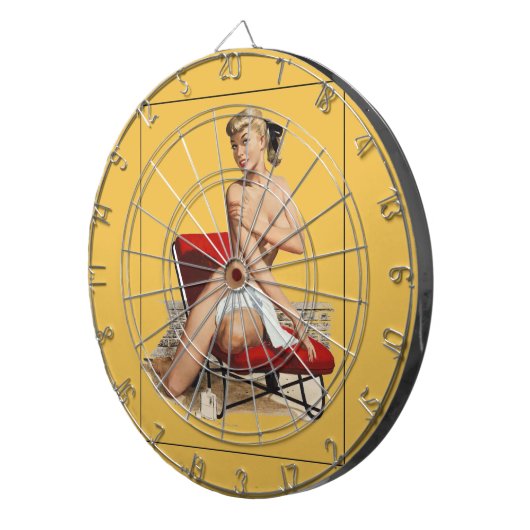 Button-oben Dartscheibe (Vorderseite rechts)