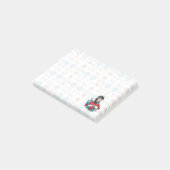 Button-oben, Felsen-EIN-Billy Post-it Klebezettel (angewinkelt)