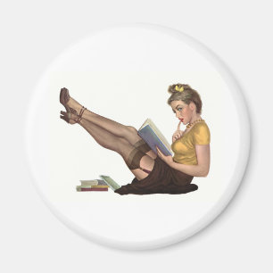 Button oben magnet
