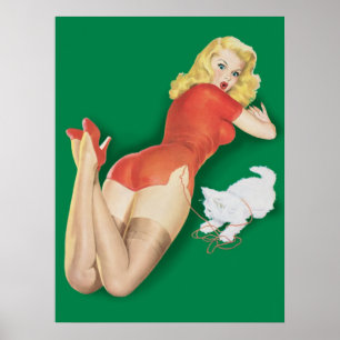 Button-Oben Plakat