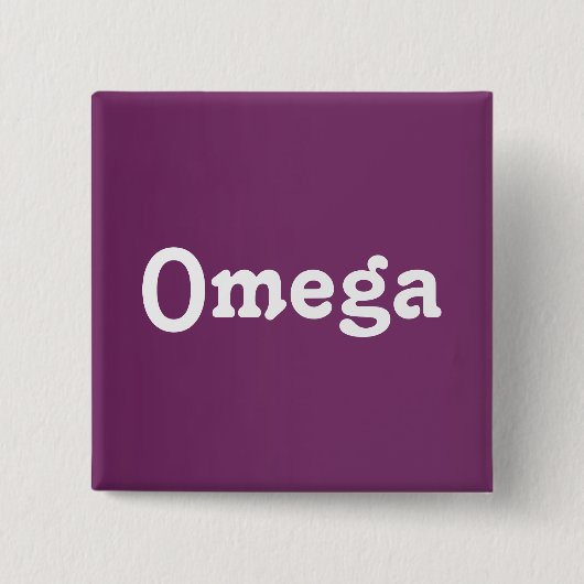 Button Omega (Vorderseite)