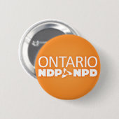 Button Ontarios NDP (Vorne & Hinten)