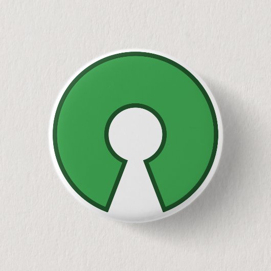 Button Open Source (Vorderseite)