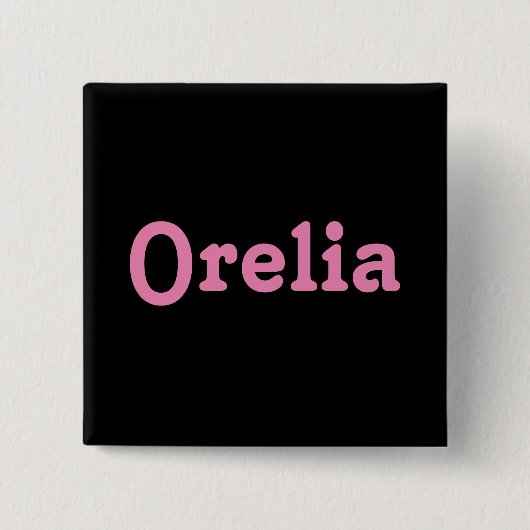 Button Orelia (Vorderseite)