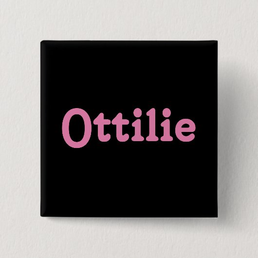 Button Ottilie (Vorderseite)