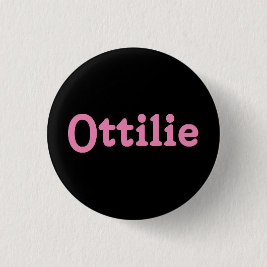 Button Ottilie (Vorderseite)