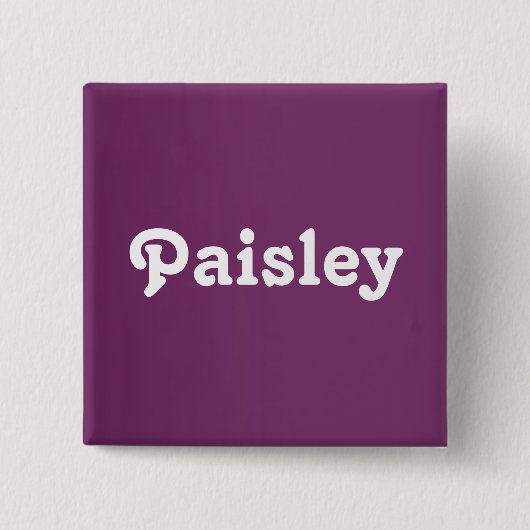 Button Paisley (Vorderseite)