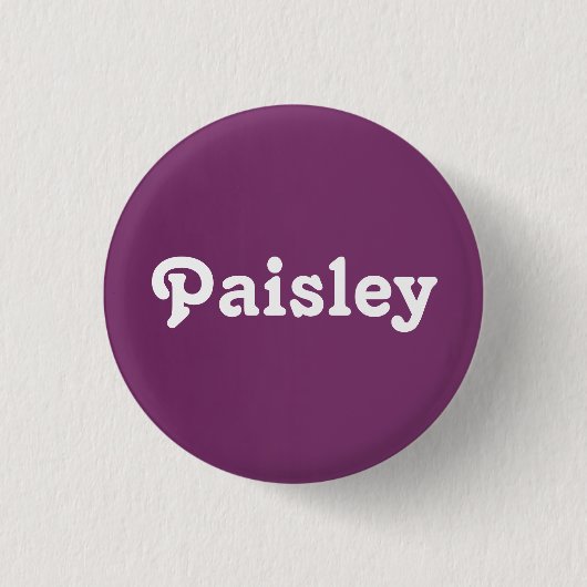 Button Paisley (Vorderseite)