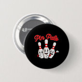 Button Pals - Bowling Bowler (Vorne & Hinten)