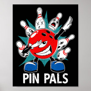 Button Pals für Bowler Funny Bowling 1 Poster