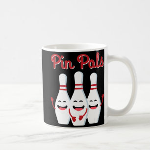 Button Pals Niedlicher Bowling für Männer Frauen u Kaffeetasse