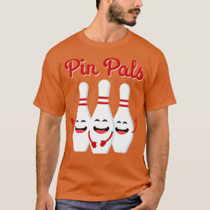 Button Pals Niedlicher Bowling für Männer Frauen u T-Shirt