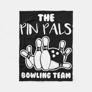 Button Pals Team Bowling Fleecedecke
