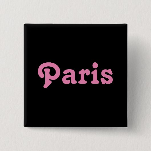 Button Paris (Vorderseite)