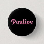 Button Pauline (Vorderseite)