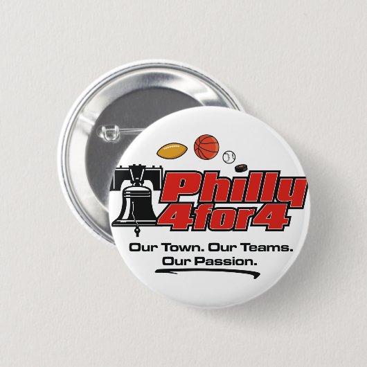 Button - Philly 4 für 4 (Vorne & Hinten)