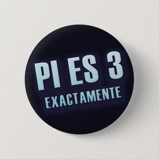 Button Pi ist 3 exakt (Vorderseite)