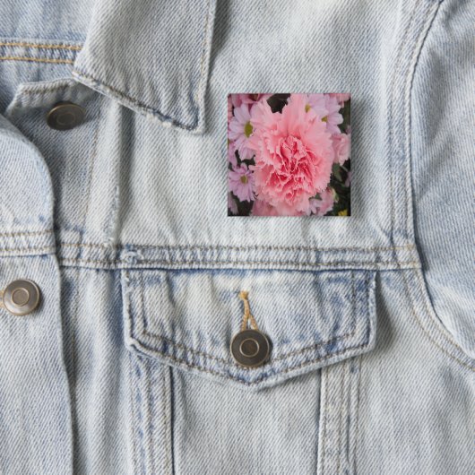 Button Pink Carnation Beauty (Beispiel)