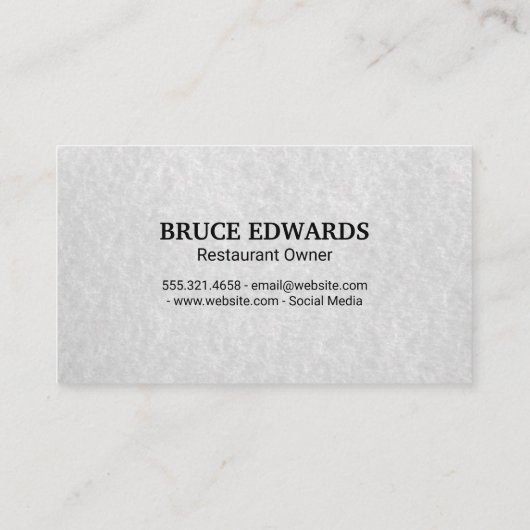 Button | Pizza Slices Visitenkarte (Rückseite)