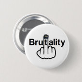 Button Police Brutality Gedreht (Vorne & Hinten)