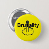 Button Police Brutality Gedreht (Vorne & Hinten)
