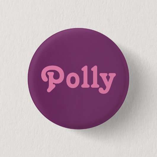Button Polly (Vorderseite)