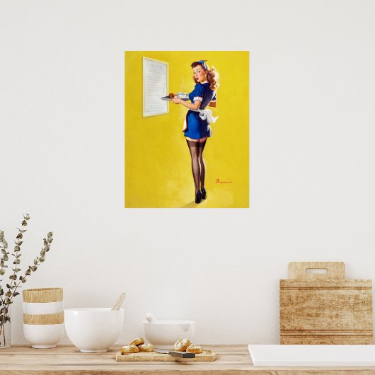 Button Poster (Küche)