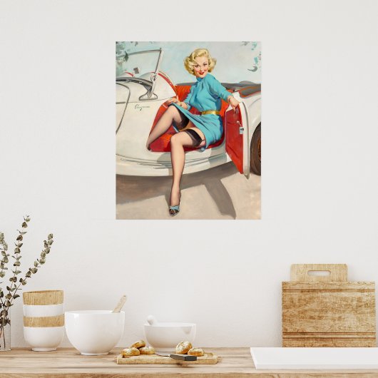 Button Poster (Küche)