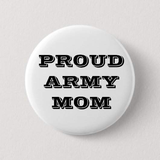 Button Proud Army-Mama (Vorderseite)