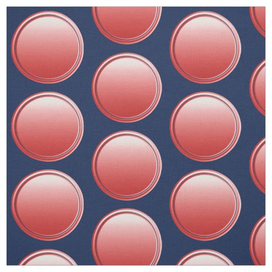 Button Punkte - Farbverlauf rot + Ihr Backg. Idee Stoff (Muster)