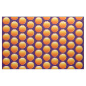 Button Punkte - Farbverlaufsorange + Ihr Backg. Id Stoff (Fat Quarter (45,7 x 55,9 cm))