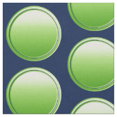 Button Punkte - Gradientengrün + Ihr Backg. Idee Stoff (Nahaufnahme)