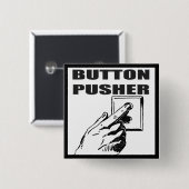 Button Pusher Funny T - Shirt - Geschenke (Vorne & Hinten)